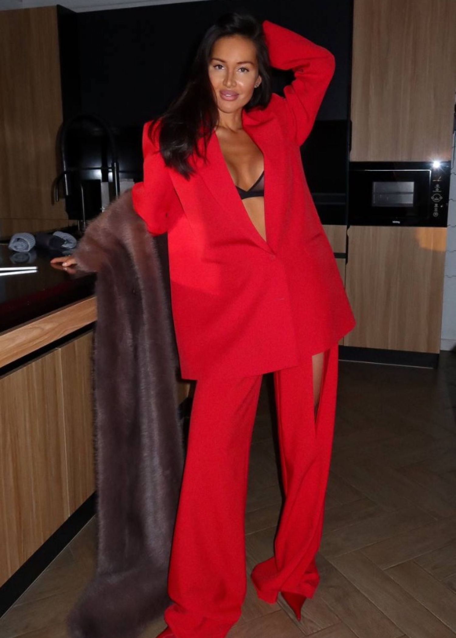 жакет с бантами по спинке