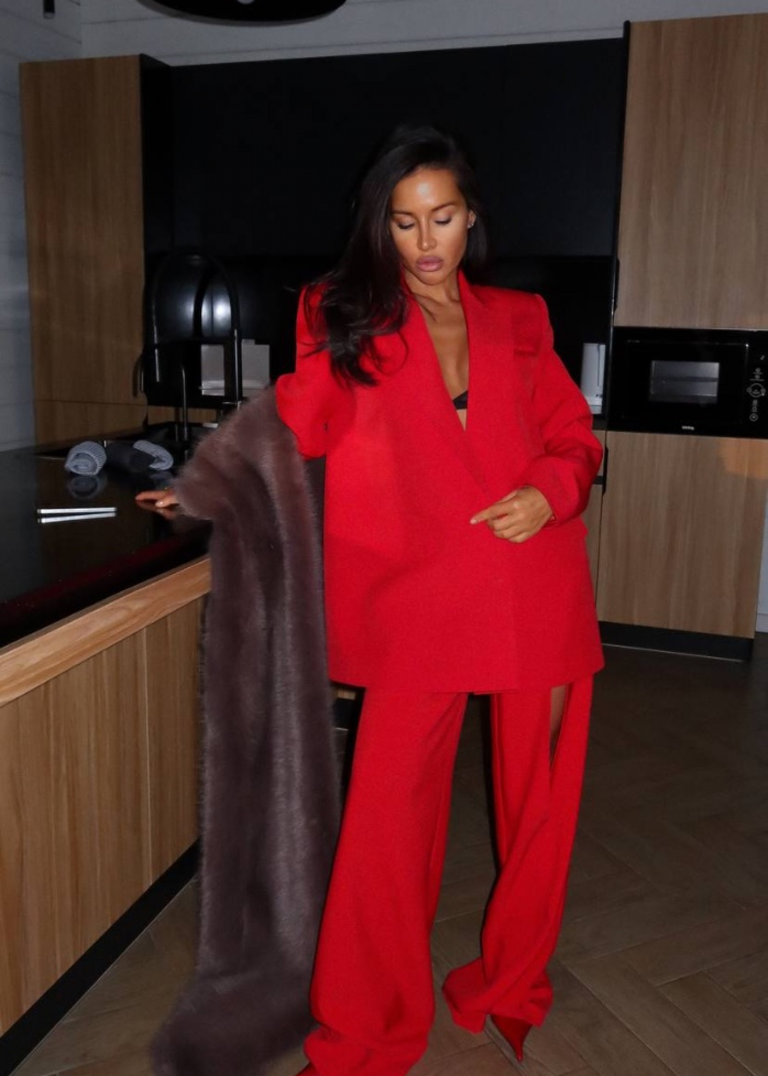 жакет с бантами по спинке